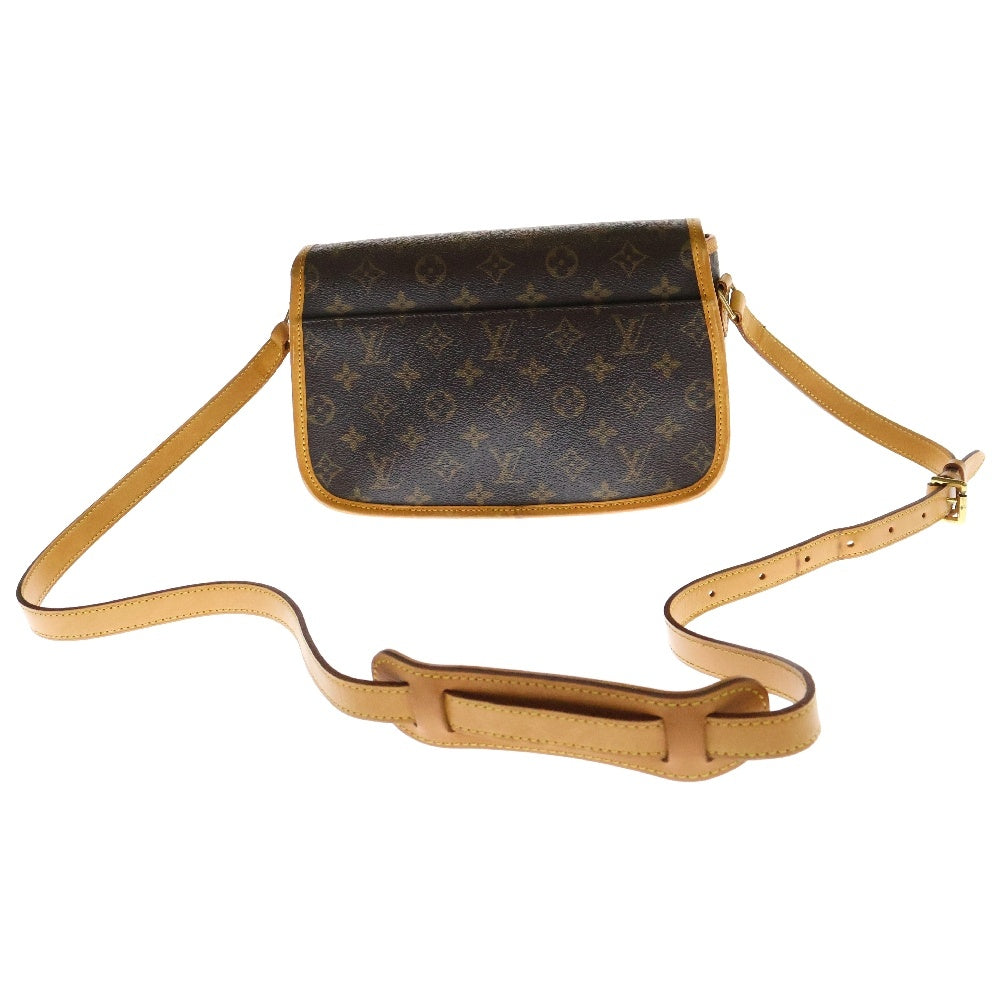 LOUIS VUITTON(ルイヴィトン) ソローニュ ショルダーバッグ PVCコーティングキャンバス レザー モノグラム ブラウン M42250 SL0022