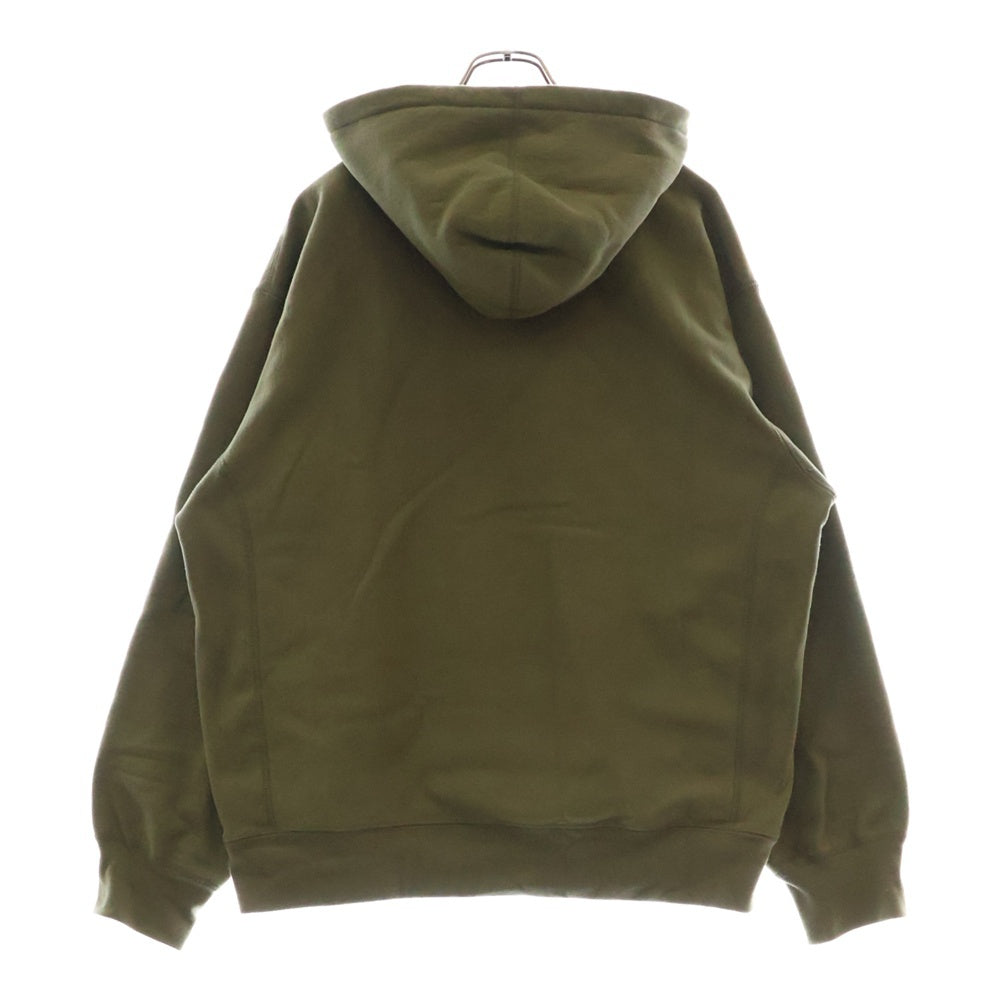 SUPREME(シュプリーム) 20AW Cross Box Logo Hooded Sweatshirt クロス ボックスロゴ スウェット プルオーバーパーカー オリーブ