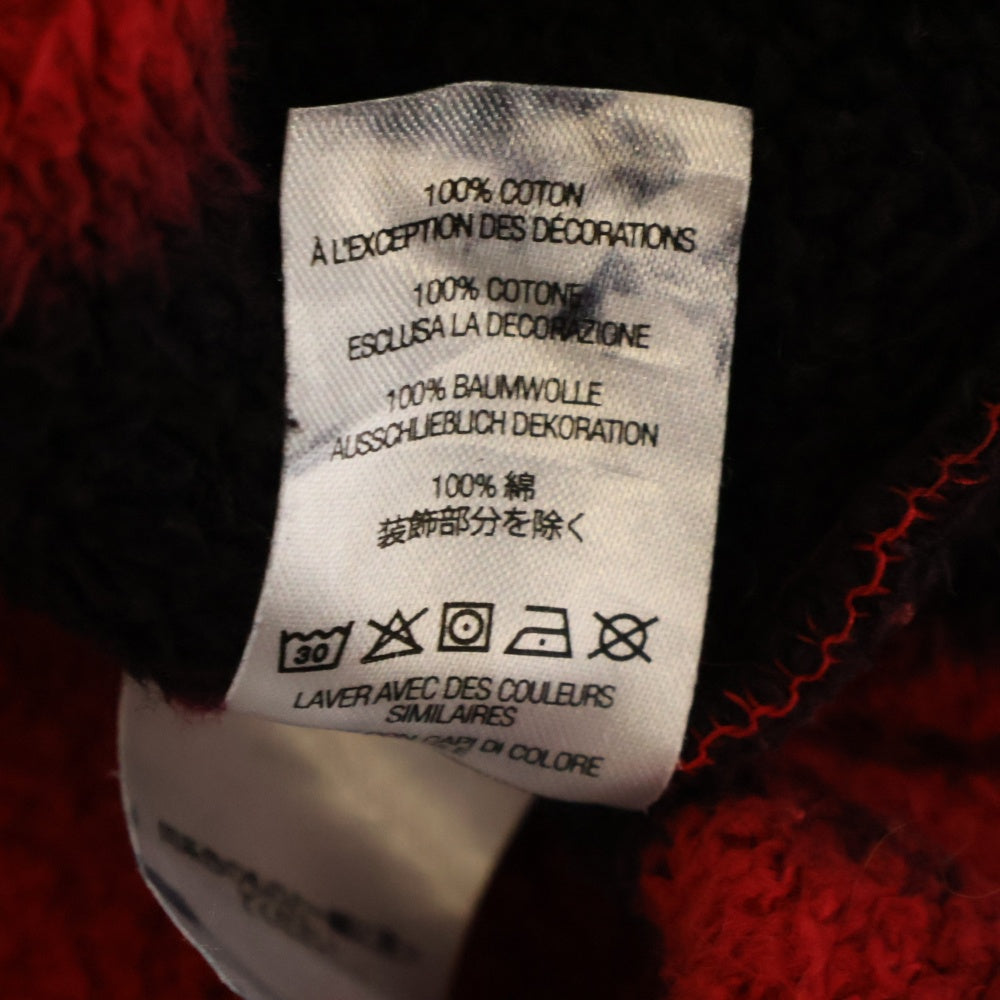 SUPREME(シュプリーム) 21AW Small Box Crewneck Red Tie Dye スモールボックスロゴ タイダイ クルーネック スウェットトレーナー レッド