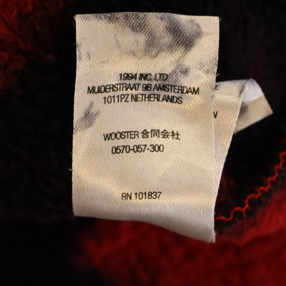 SUPREME(シュプリーム) 21AW Small Box Crewneck Red Tie Dye スモールボックスロゴ タイダイ クルーネック スウェットトレーナー レッド