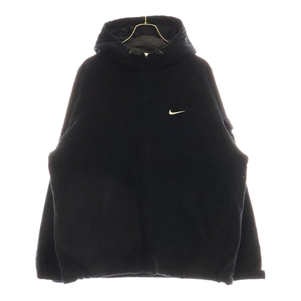 SUPREME(シュプリーム) 22SS ×NIKE Arc Corduroy Hooded Jacket ナイキ アーチロゴ コーデュロ イフーデットジャケット ブラック DM1772-010