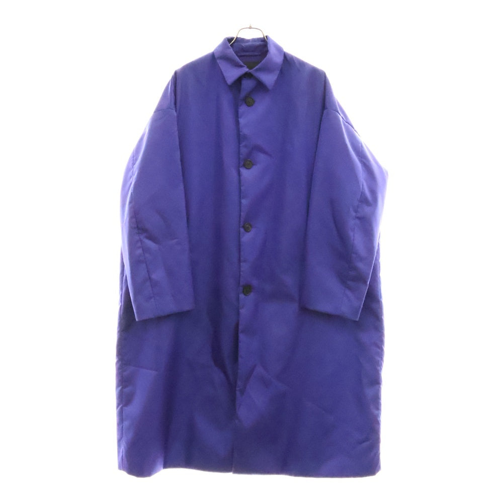PRADA(プラダ) Re Nylon リナイロン三角ロゴポーチ付き ナイロンコート ブルー SGB891 S212 1WQ8