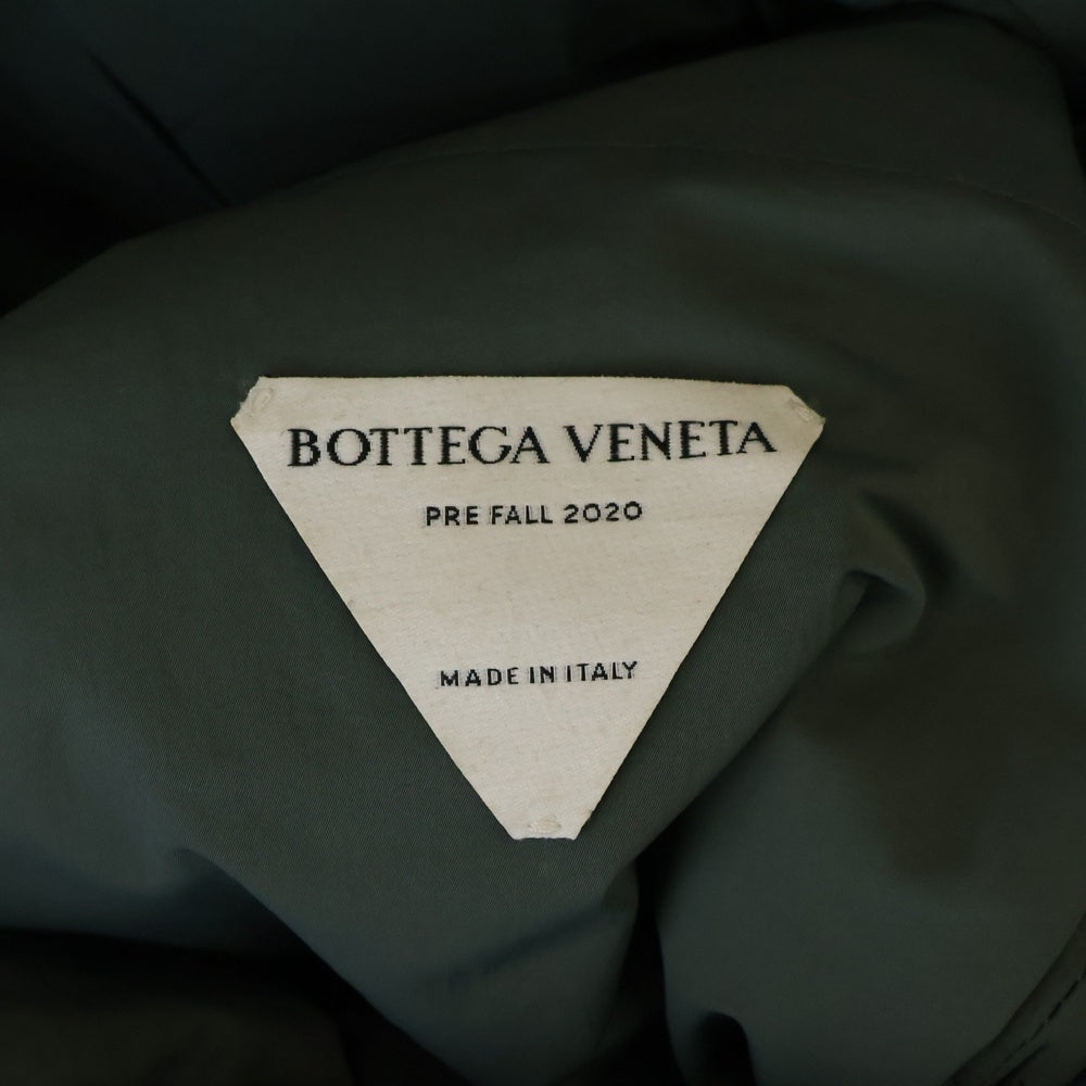 BOTTEGA VENETA(ボッテガヴェネタ) パデッドウーブンナイロン ダウンベスト カーキ 644982 VF4K0