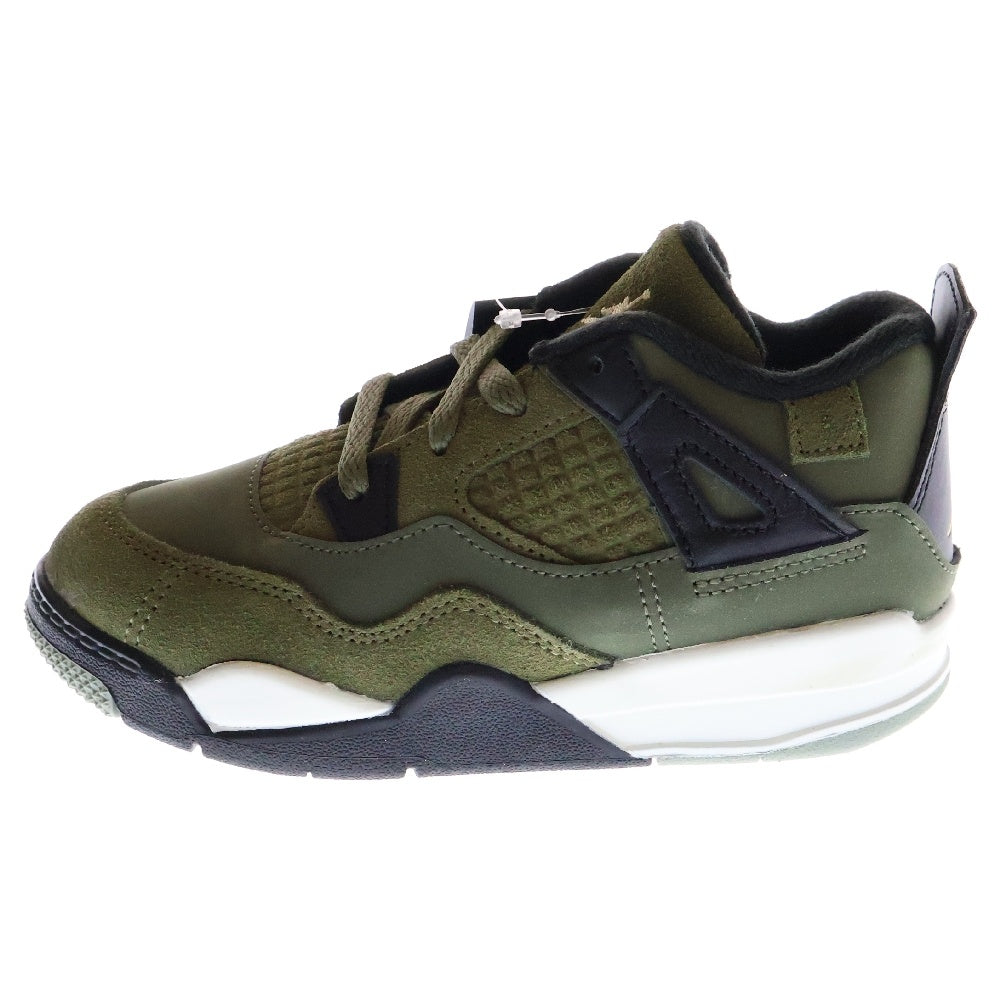 NIKE(ナイキ) AIR JORDAN 4 RETRO SE CRAFT TD ジョーダン4 オリーブ ハイカットスニーカーシューズ カーキ キッズ US10C/16cm FB9930-200