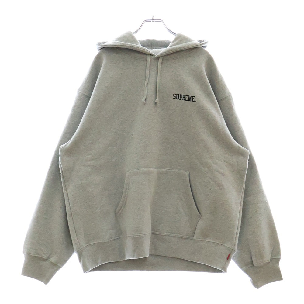 SUPREME(シュプリーム) 24AW Anarchy Hooded Sweatshirt アナーキーロゴ スウェットプルオーバーパーカー グレー