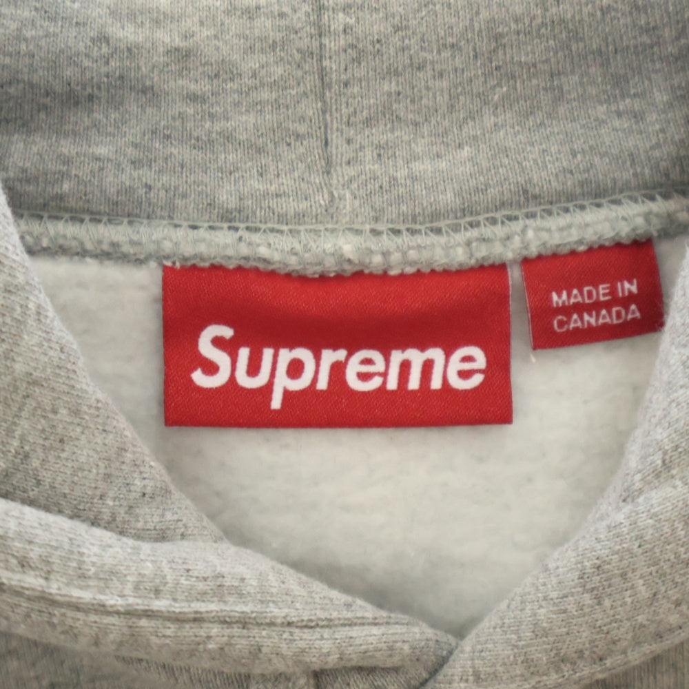 SUPREME(シュプリーム) 24AW Anarchy Hooded Sweatshirt アナーキーロゴ スウェットプルオーバーパーカー グレー