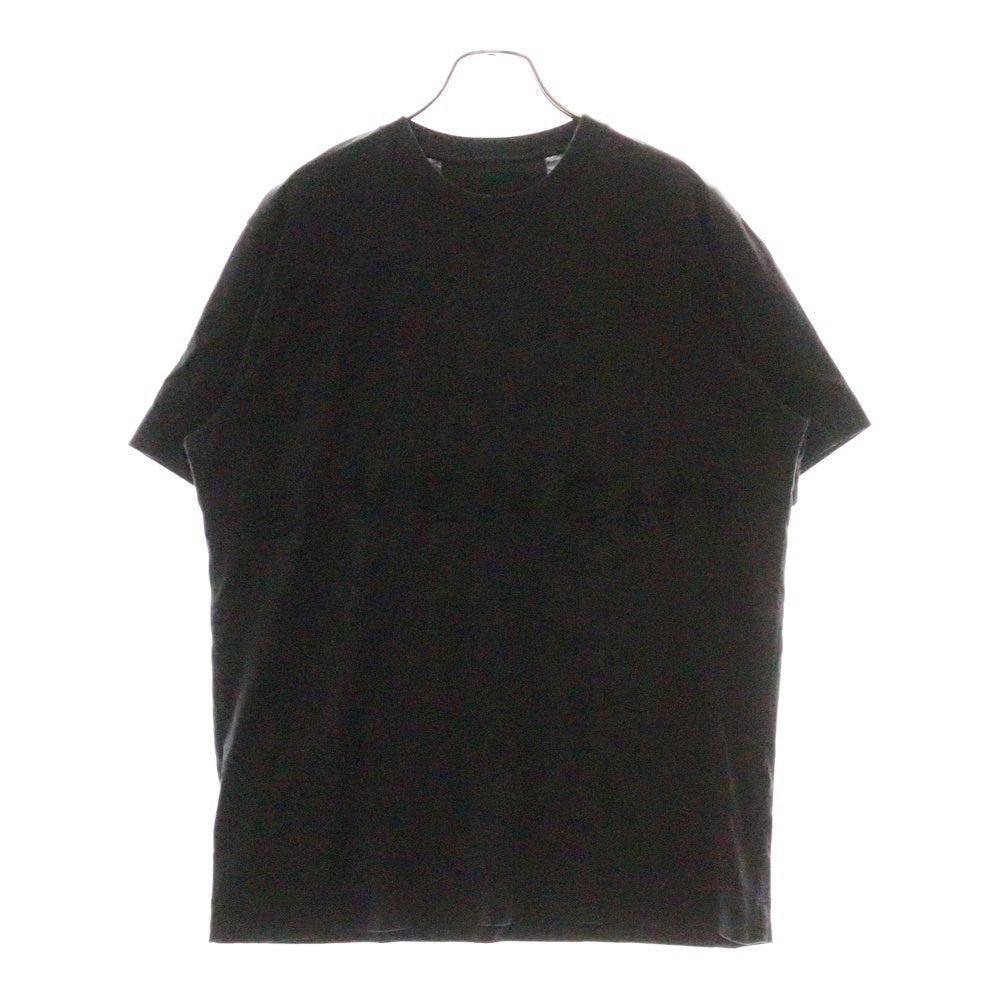 GIVENCHY(ジバンシィ) 4Gロゴ刺繍 クルーネック 半袖Tシャツ カットソー ブラック BM716B3Y6B