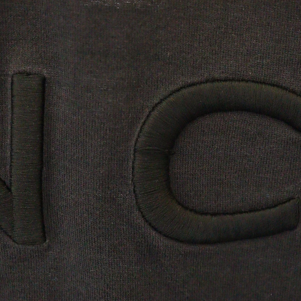 GIVENCHY(ジバンシィ) 4Gロゴ刺繍 クルーネック 半袖Tシャツ カットソー ブラック BM716B3Y6B