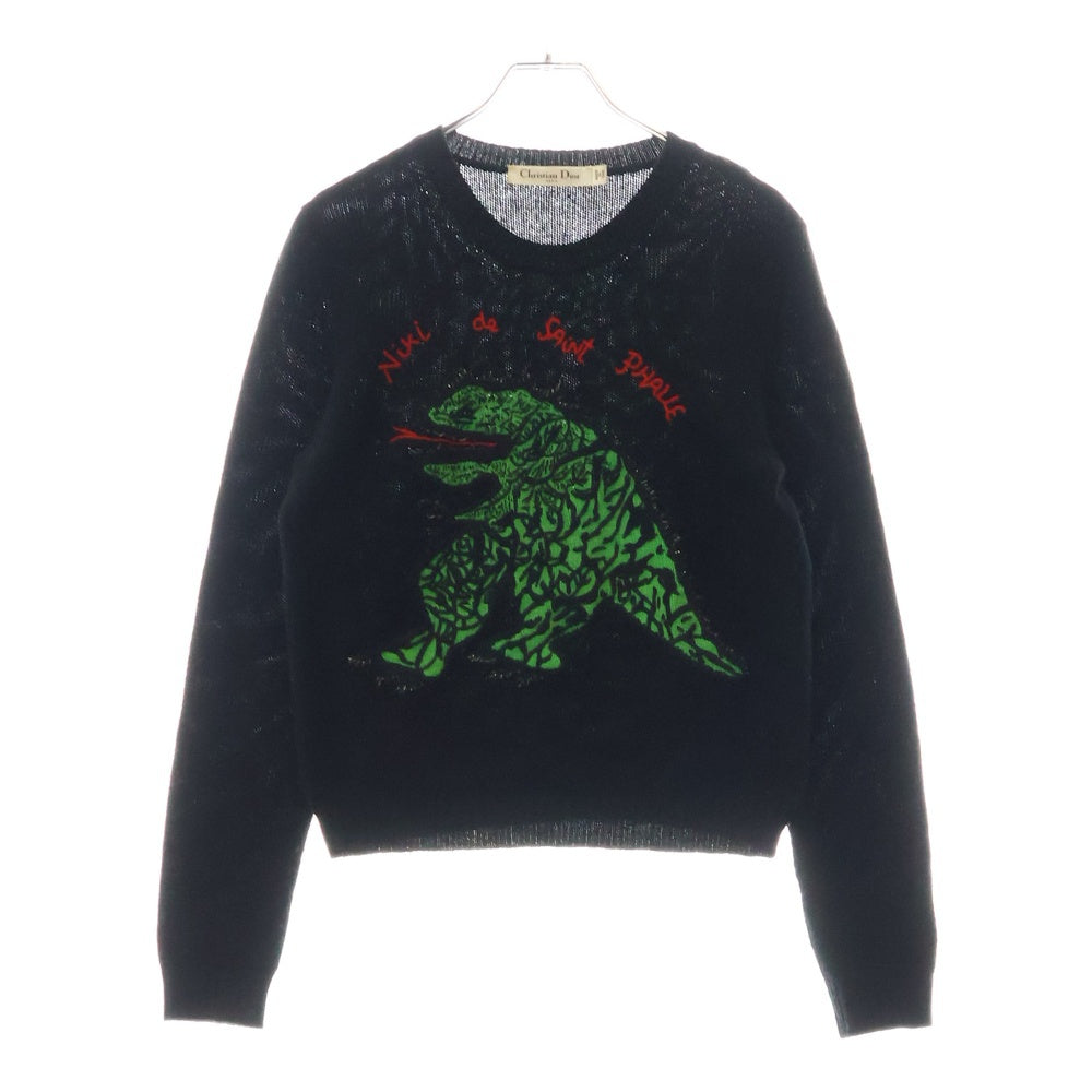 Christian Dior(クリスチャンディオール) 18SS カシミヤ ニット セーター ブラック レディース 8E24513AM015