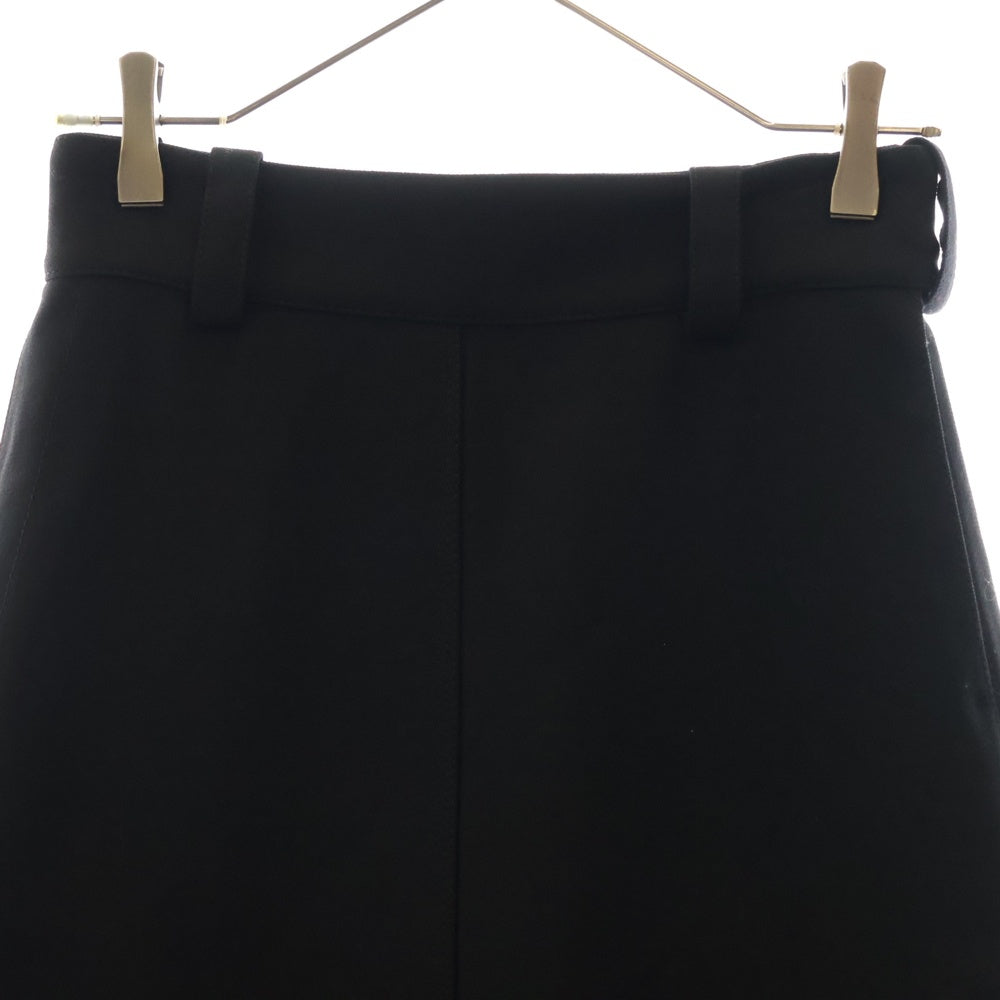 CELINE(セリーヌ) フィービー期 ウール ラウンドヘムスカート ブラック レディース 2V37/593A