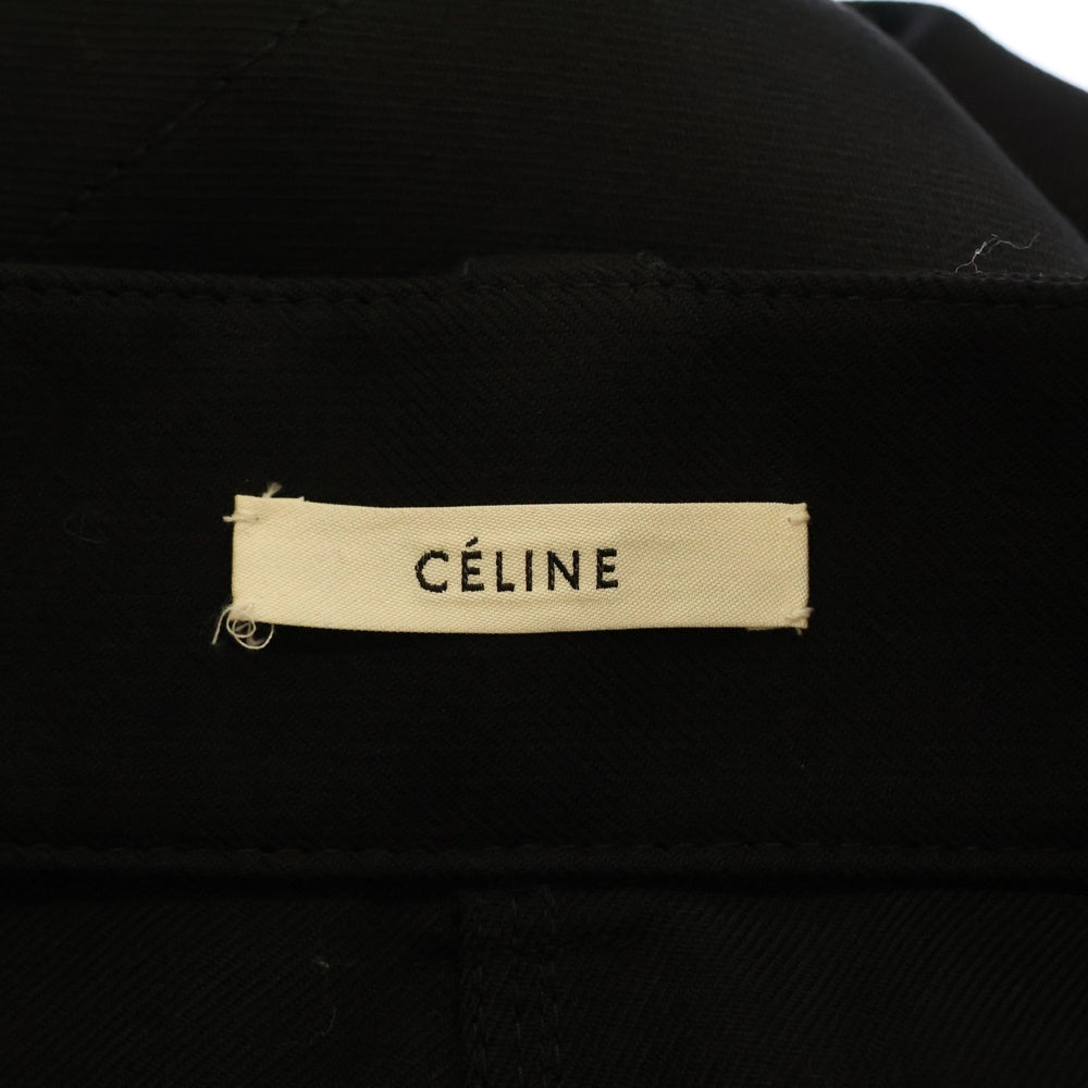 CELINE(セリーヌ) フィービー期 ウール ラウンドヘムスカート ブラック レディース 2V37/593A