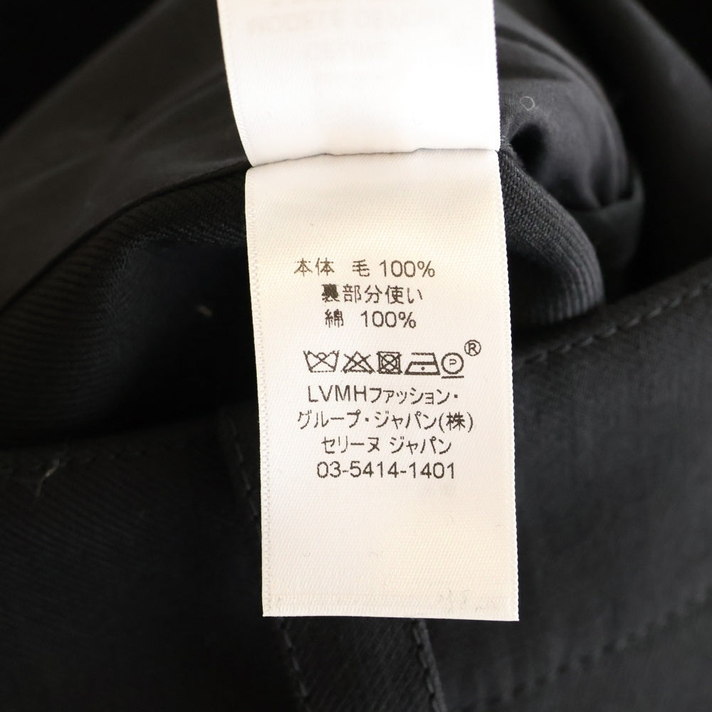 CELINE(セリーヌ) フィービー期 ウール ラウンドヘムスカート ブラック レディース 2V37/593A