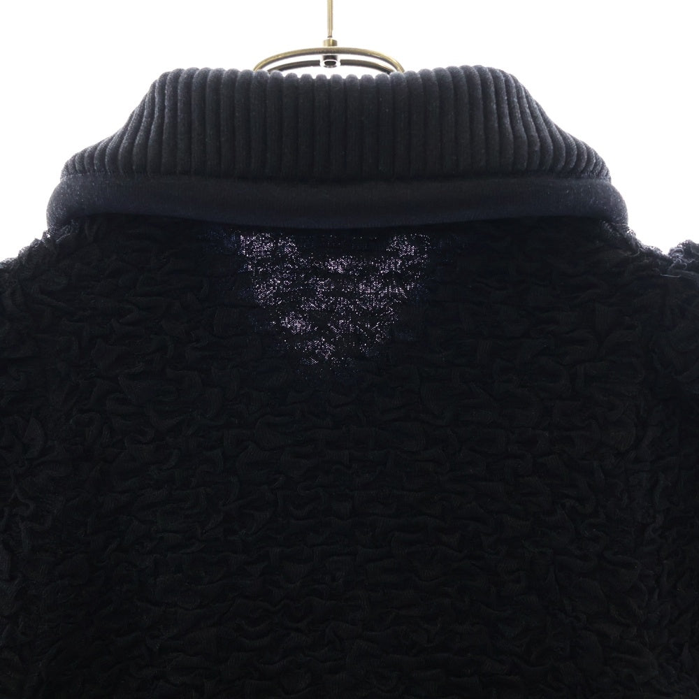 FENDI(フェンディ) レーヨン ナイロン 半袖 ポロシャツ トップス ネイビー レディース FZX532 AD5J