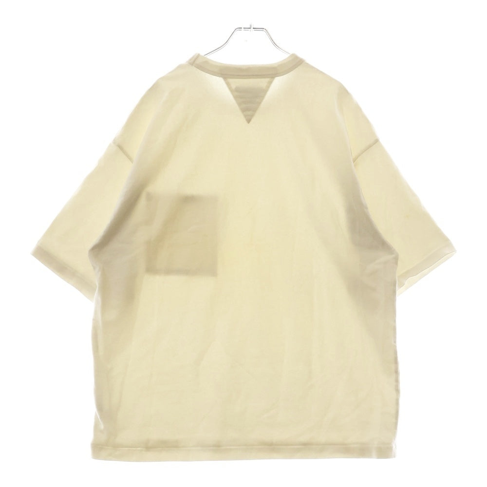 BOTTEGA VENETA(ボッテガヴェネタ) リベットポケット付き クルーネック 半袖Tシャツ カットソー ホワイト 702402 VKLZ0