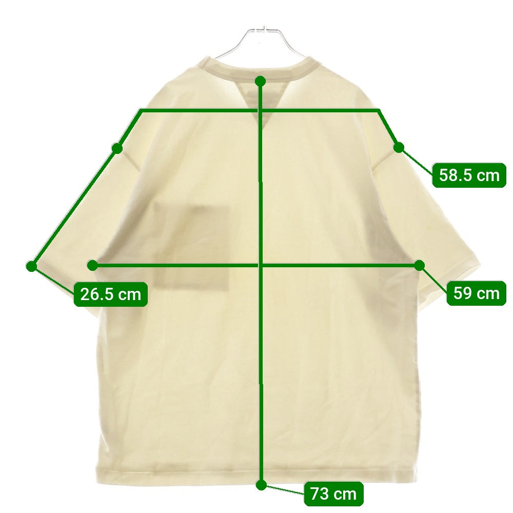 BOTTEGA VENETA(ボッテガヴェネタ) リベットポケット付き クルーネック 半袖Tシャツ カットソー ホワイト 702402 VKLZ0