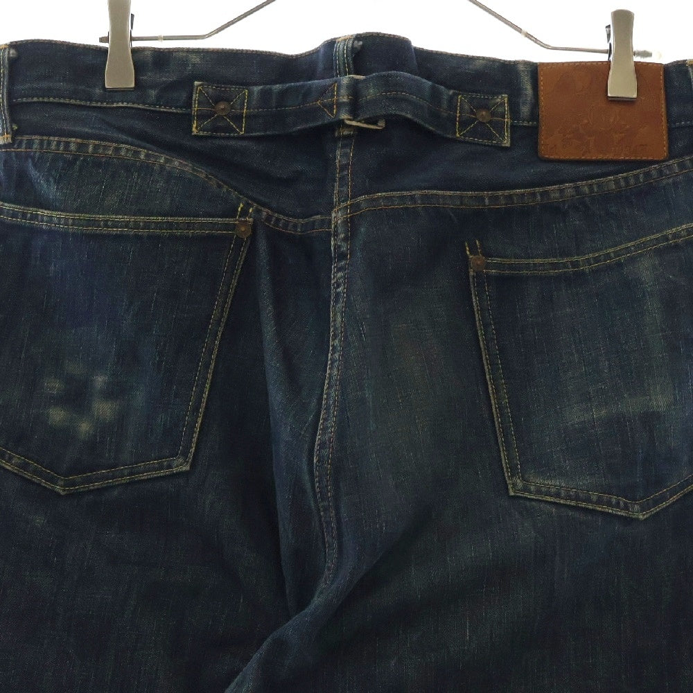 TENDERLOIN(テンダーロイン) T-RIDERS E DENIM PANTS K7 シンチバック ボタンフライ デニムパンツ インディゴ