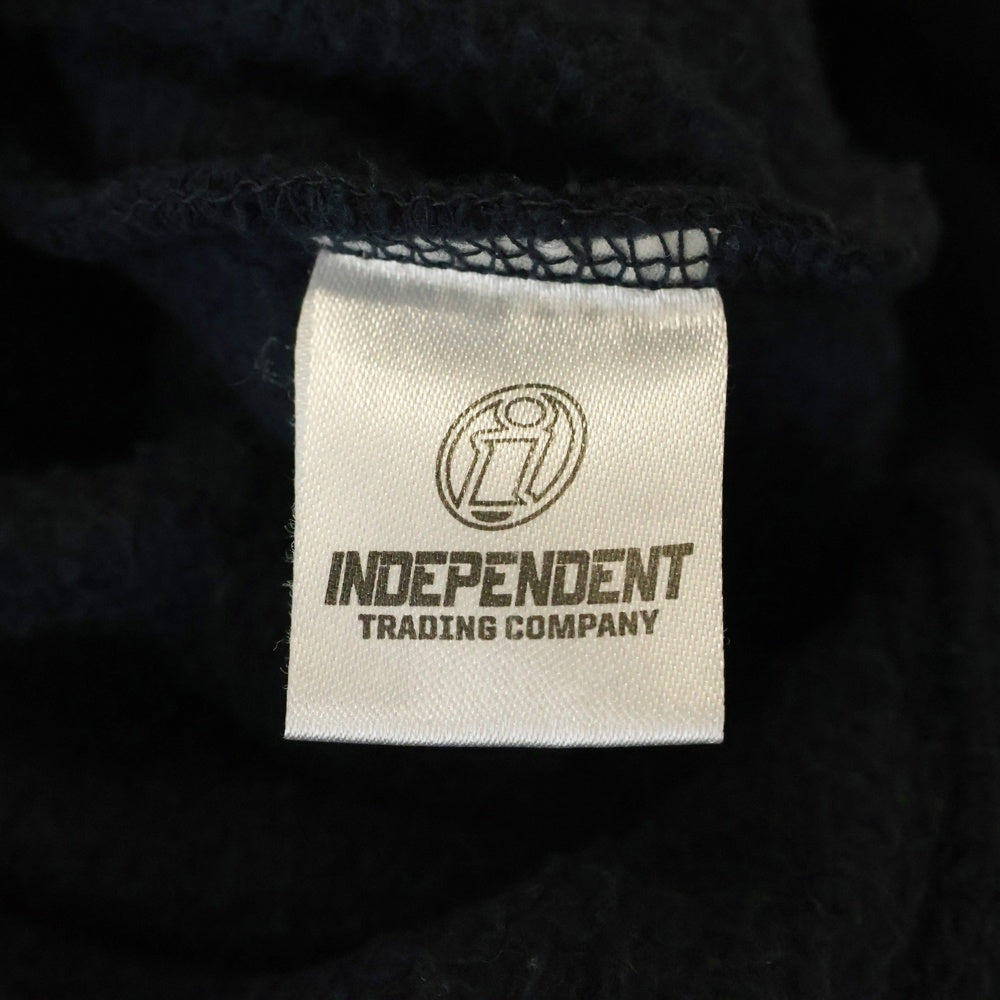 CHALLENGER(チャレンジャー) 20AW END WAR HOODIE ロゴ バックプリント スウェット プルオーバーパーカー ブラック IND4000C