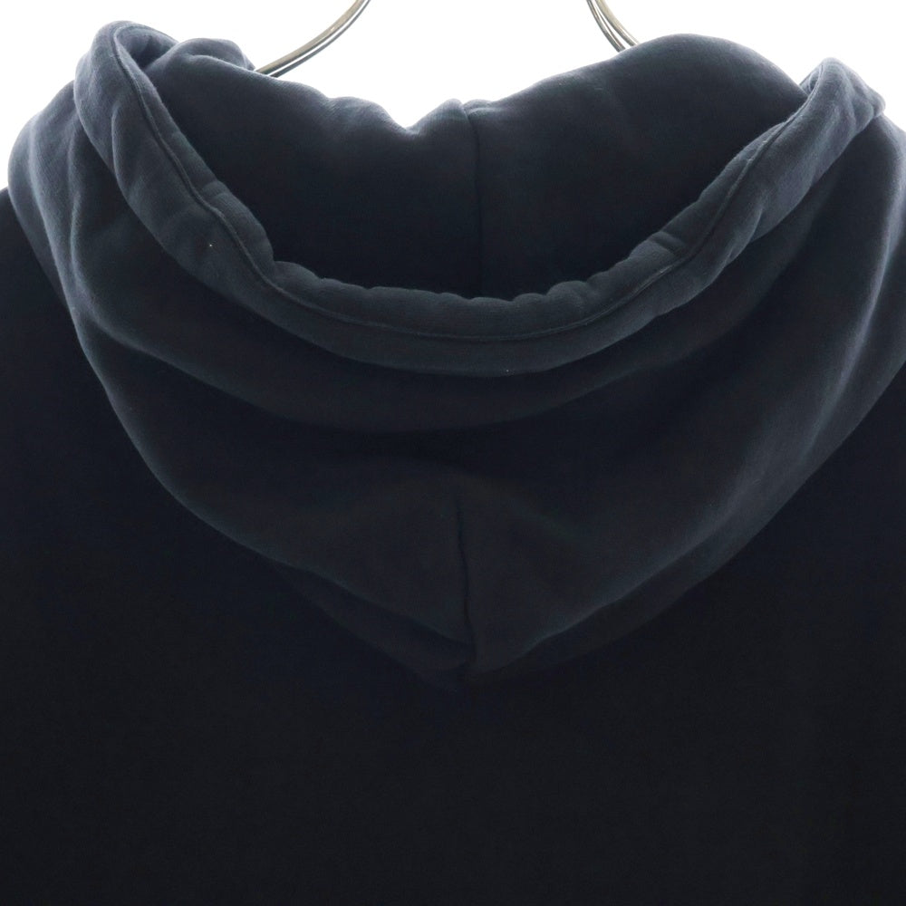 MONCLER(モンクレール) 23AW HOODIE ZIP UP ワッペンロゴ スウェット ジップアップ パーカー ブラック I20918G00081 809KX