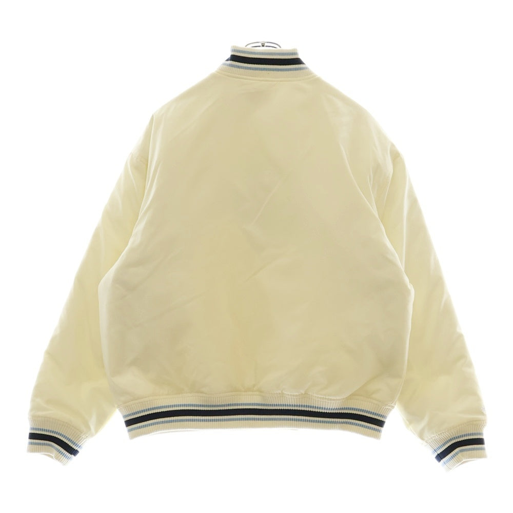 SUPREME(シュプリーム) 25SS ×Mitchell & Ness Camo Logo Varsity Jacket ミッチェル&ネス カモ ロゴ ナイロン バーシティ ジャケット ブルゾン ホワイト