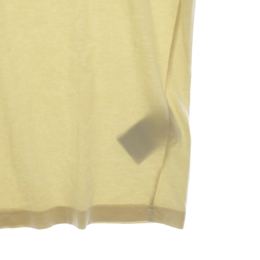 MONCLER(モンクレール) 23SS T-SHIRT SS ロゴプリント クルーネック 半袖Tシャツ カットソー アイボリー I10918C00019 M2326