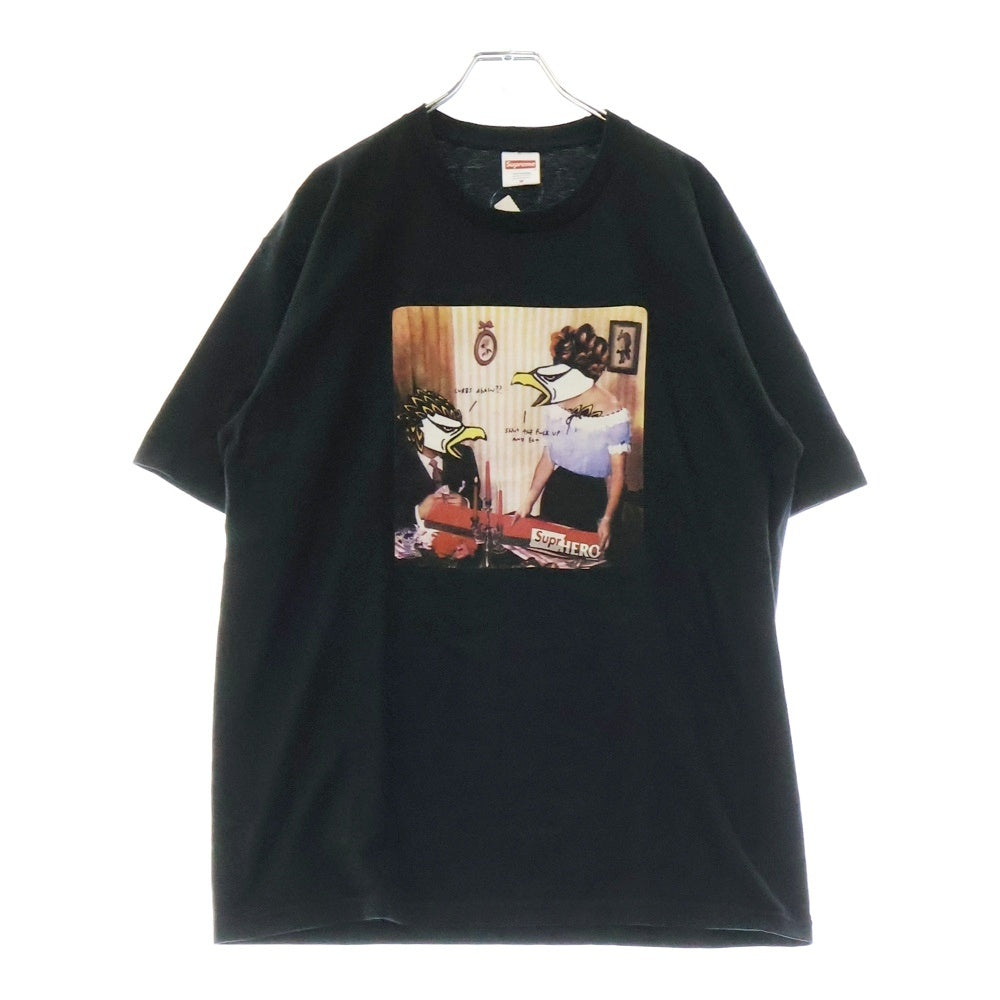 SUPREME(シュプリーム) 22SS×ANTIHERO Curbs Tee アンタイヒーロー カーブス 半袖Tシャツカットソー ブラック