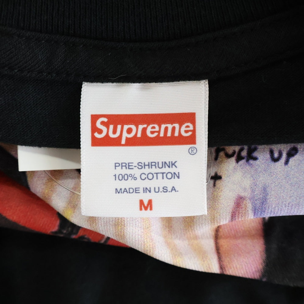 SUPREME(シュプリーム) 22SS×ANTIHERO Curbs Tee アンタイヒーロー カーブス 半袖Tシャツカットソー ブラック