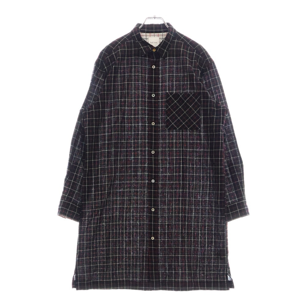 Paul Smith(ポールスミス) チェック柄 ロング丈 長袖シャツ マルチ