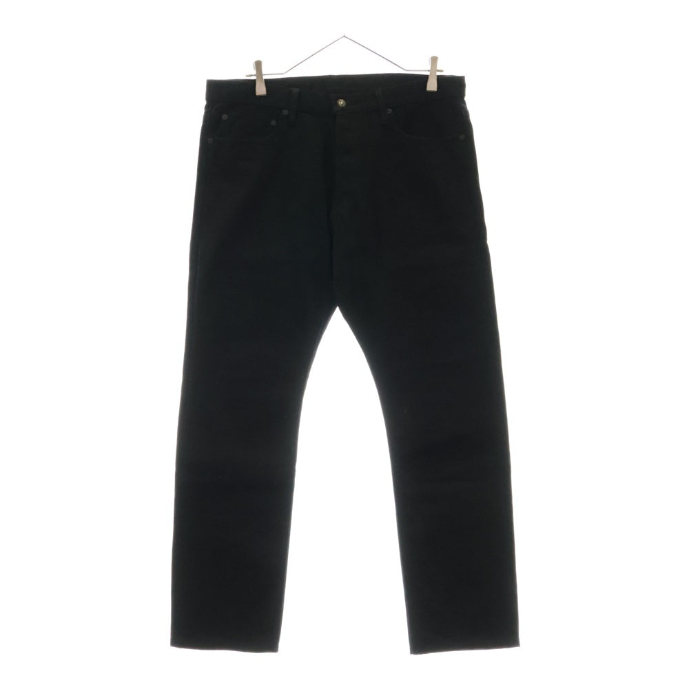 MINEDENIM(マインデニム) Standard Slim STR 5pocket RGD 5ポケット スタンダード スリム リジット デニムパンツ ブラック FPKH101NST-99-352-3
