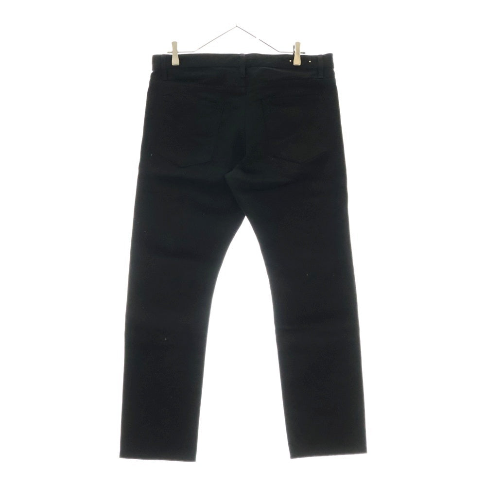MINEDENIM(マインデニム) Standard Slim STR 5pocket RGD 5ポケット スタンダード スリム リジット デニムパンツ ブラック FPKH101NST-99-352-3