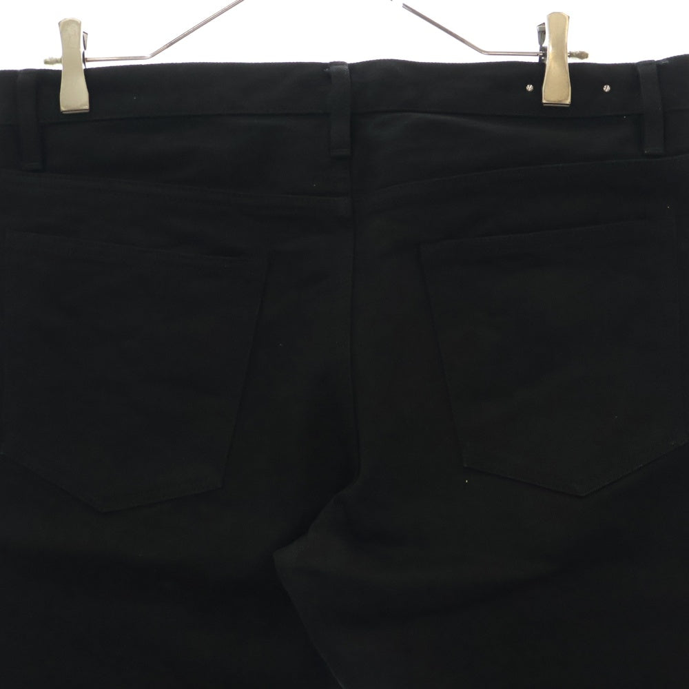 MINEDENIM(マインデニム) Standard Slim STR 5pocket RGD 5ポケット スタンダード スリム リジット デニムパンツ ブラック FPKH101NST-99-352-3