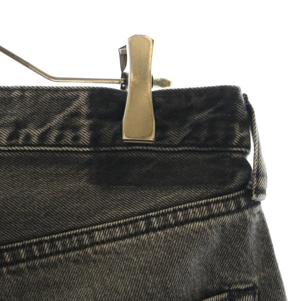RHC Ron Herman(アールエイチシー ロンハーマン) Milton Denim Pants ミルトン ストレート デニムパンツ ブラック 3320600101
