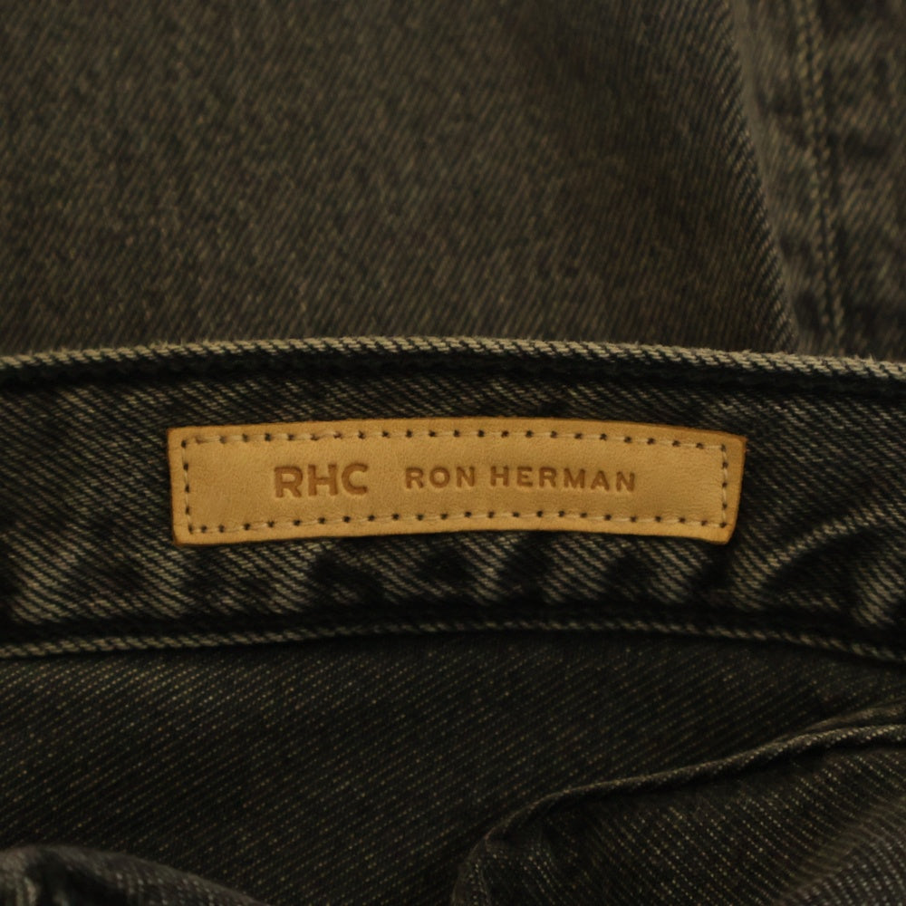 RHC Ron Herman(アールエイチシー ロンハーマン) Milton Denim Pants ミルトン ストレート デニムパンツ ブラック 3320600101