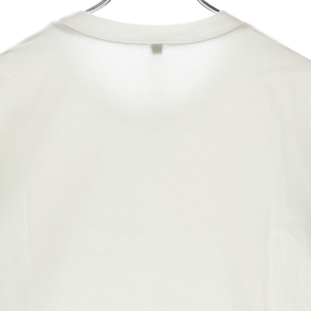 ATTACHMENT(アタッチメント) コットン クルーネック 長袖Tシャツ カットソー ホワイト AJ22-054