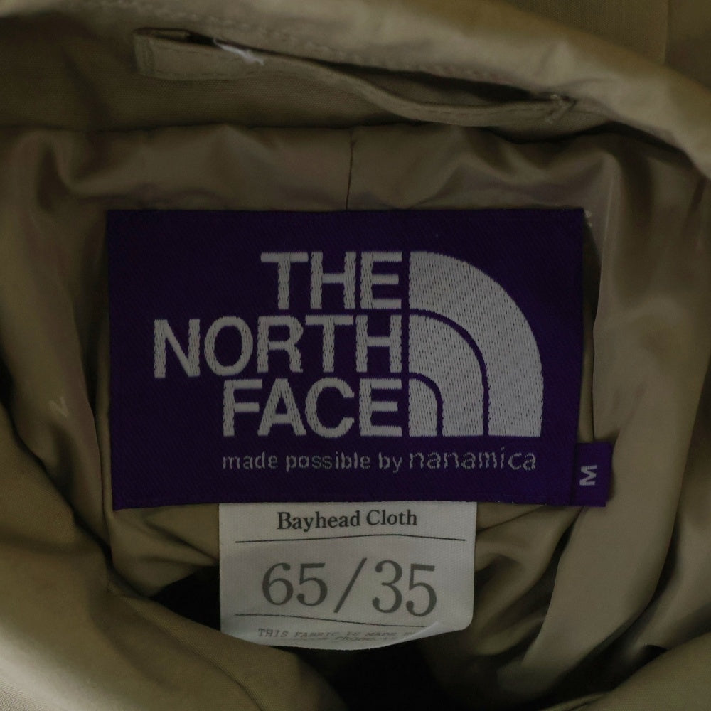 THE NORTH FACE PURPLE LABEL(ノースフェイスパープルレーベル) Soutien Collar Coat ステンカラーコート ベージュ NP2111N