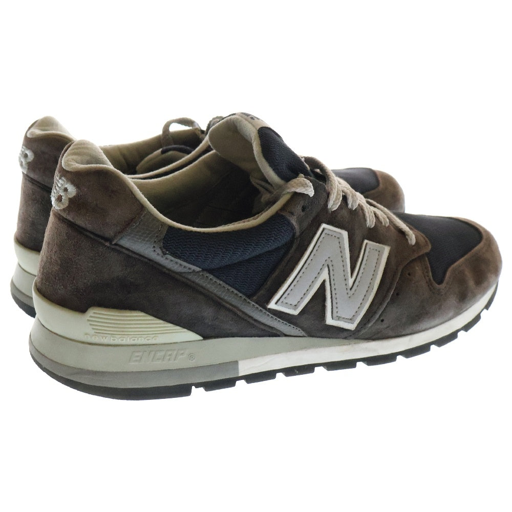 New Balance(ニューバランス) M996NAV スウェード メッシュ ローカットスニーカー ブラック US9/27cm