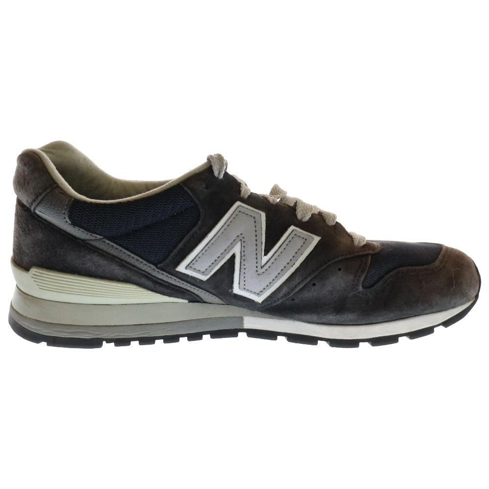New Balance(ニューバランス) M996NAV スウェード メッシュ ローカットスニーカー ブラック US9/27cm