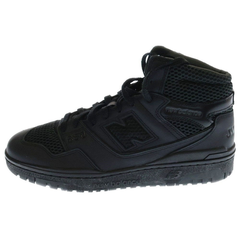 New Balance(ニューバランス) 23AW BB650RJM ×JUNYA WATANABE COMME des GARCONS MAN ジュンヤワタナベコムデギャルソンマン メッシュ ハイカットスニーカー ブラック US10/28cm WL-K103