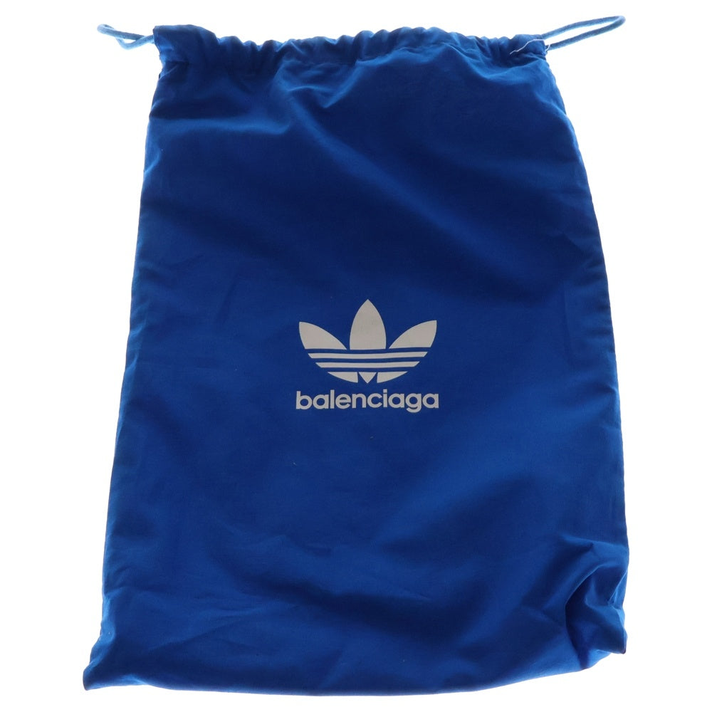 BALENCIAGA(バレンシアガ) ×adidas Stan Smith アディダス スタンスミス ユーズド加工 レザー ローカットスニーカー ブラック US9/27.5cm HP6779