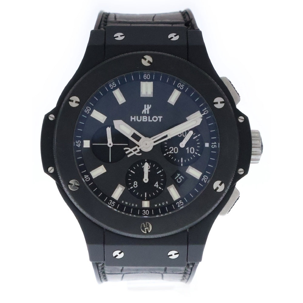 HUBLOT(ウブロ) ビッグバン エボリューション ブラックマジック 自動巻き 腕時計 ブラック 301.CI.1770.GR