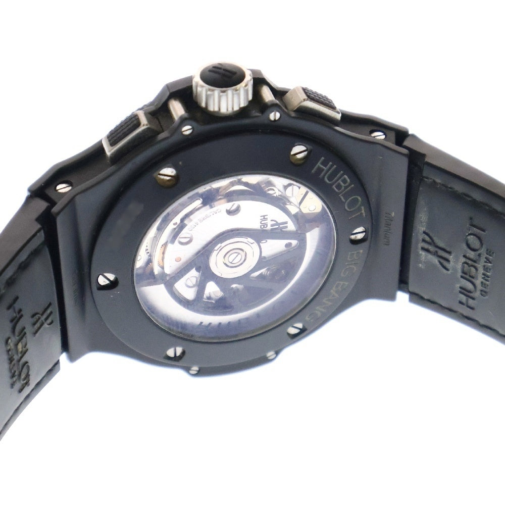 HUBLOT(ウブロ) ビッグバン エボリューション ブラックマジック 自動巻き 腕時計 ブラック 301.CI.1770.GR