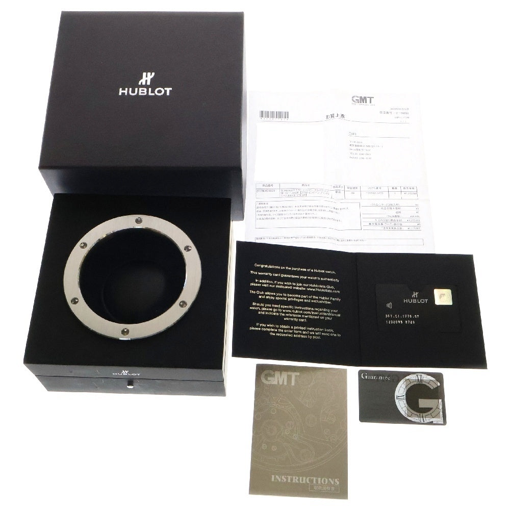 HUBLOT(ウブロ) ビッグバン エボリューション ブラックマジック 自動巻き 腕時計 ブラック 301.CI.1770.GR