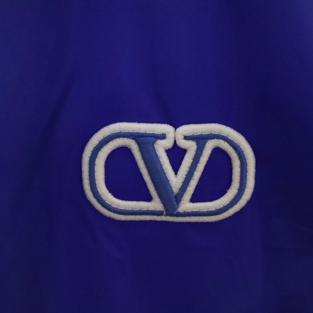 VALENTINO(ヴァレンチノ) フルジップアップ ナイロン トラック ジャケット ブルー 1V3CIL958LE