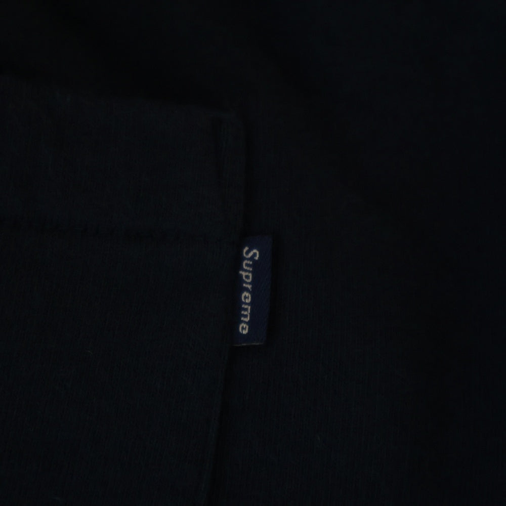 SUPREME(シュプリーム) 18AW Striped Rib Sweatpant ストライプド リブロゴ スウェットパンツ ネイビー
