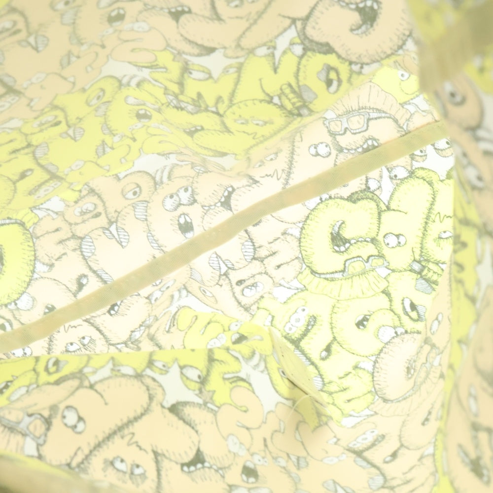 COMME des GARCONS SHIRT(コムデギャルソンシャツ) 21AW ×KAWS PATTERN PRINTED BAG カウズ パターンプリント ワンショルダーバッグ イエロー FH-K201-W21-2