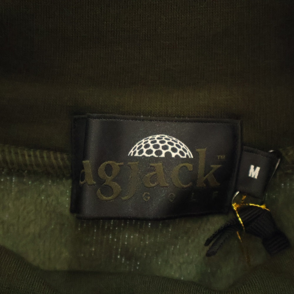 BAGJACK(バッグジャック) BOMBER HEAT TURTLE NECK JERSEY ボンバーヒート タートルネック フリース 長袖Tシャツ カットソー カーキ BGW-K10