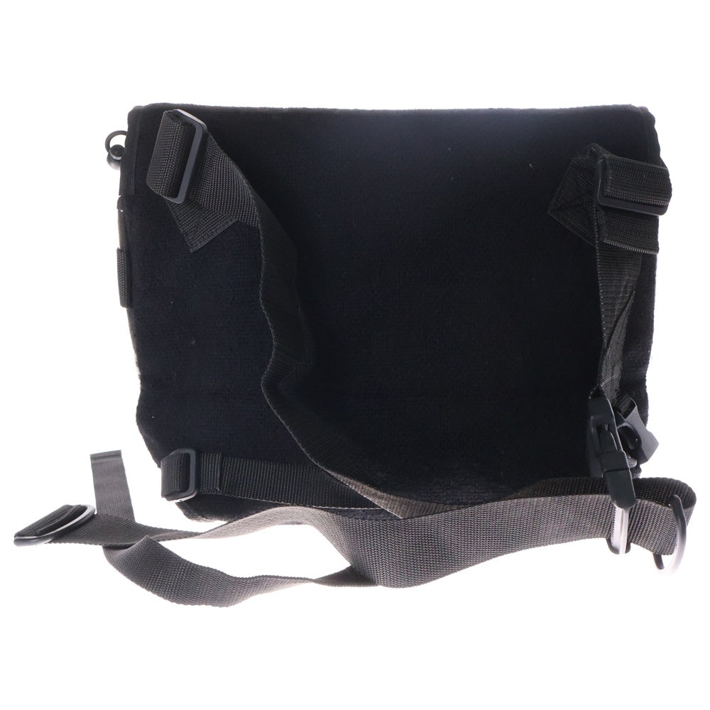 BAGJACK(バッグジャック) ウール メッセンジャーバッグ ショルダーバッグ ブラック