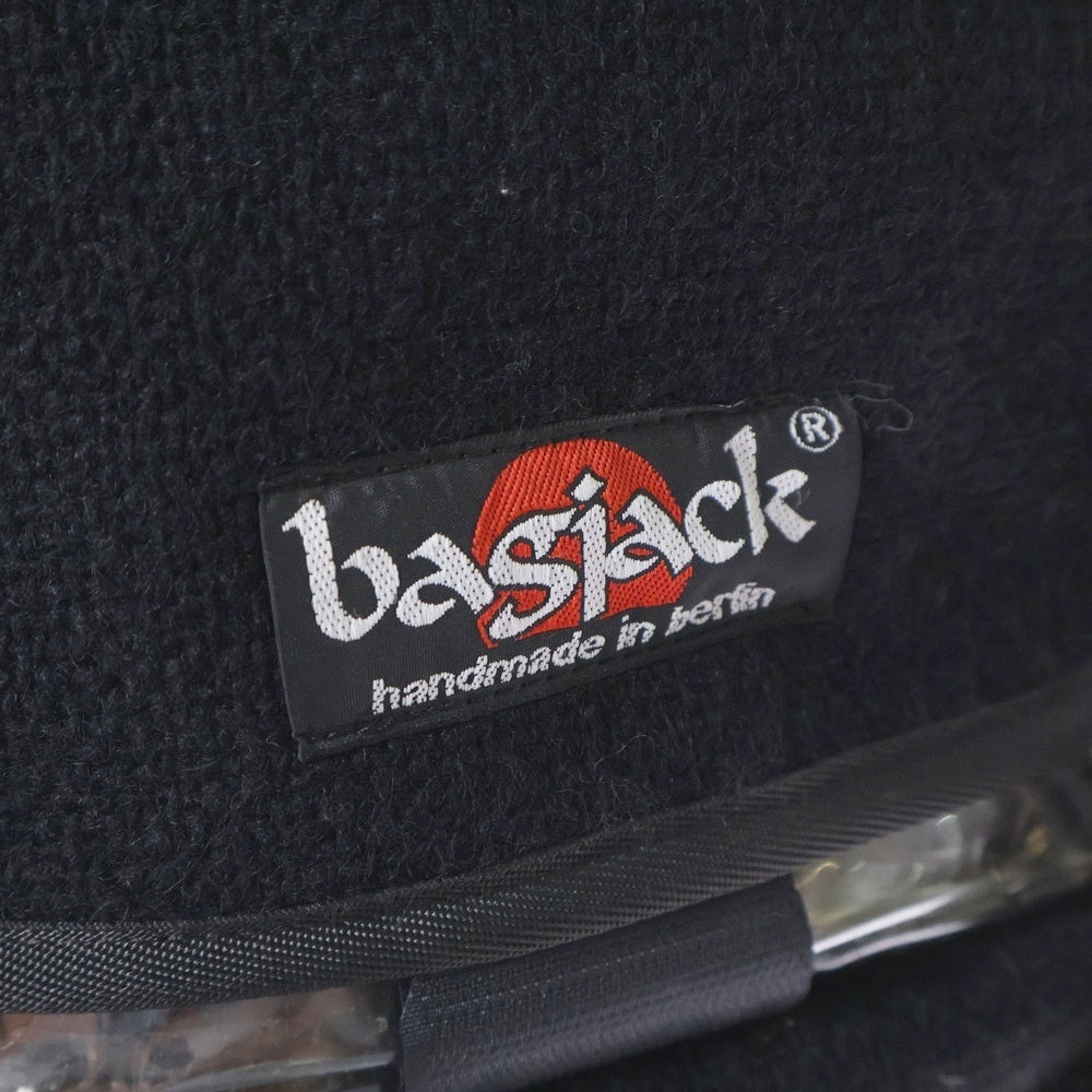 BAGJACK(バッグジャック) ウール メッセンジャーバッグ ショルダーバッグ ブラック
