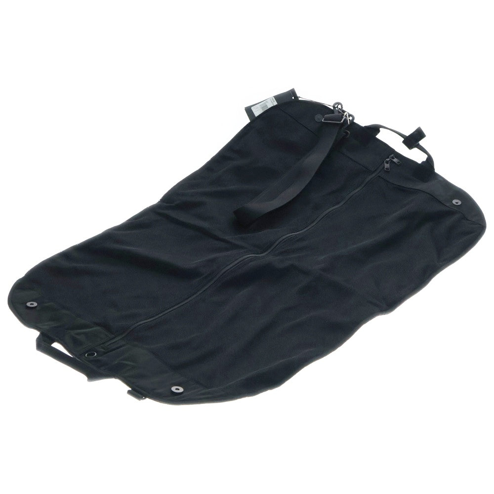 Y-3(ワイスリー) 19AW SUIT CARRIER ロゴプリント ナイロン スーツキャリアー ショルダーストラップ付き ガーメント ブラック FH9256