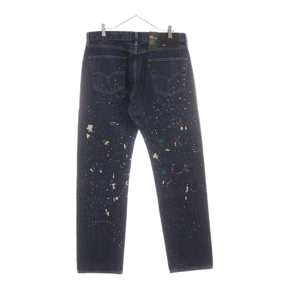 Levi's(リーバイス) ×END. 505 REGULAR SELVEDGE JEAN INDIGO PAINT SPLATTER エンド レギュラー セルビッチ ジーンズ ペイント加工 デニムパンツ PC9-A0079-0000