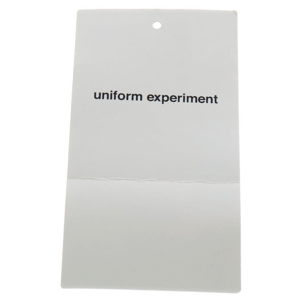 UNIFORM EXPERIMENT(ユニフォームエクスペリメント) 19SS Packable Tote Bag パッカブル ナイロン トートバッグ ハンドバッグ ブラック UE-190086